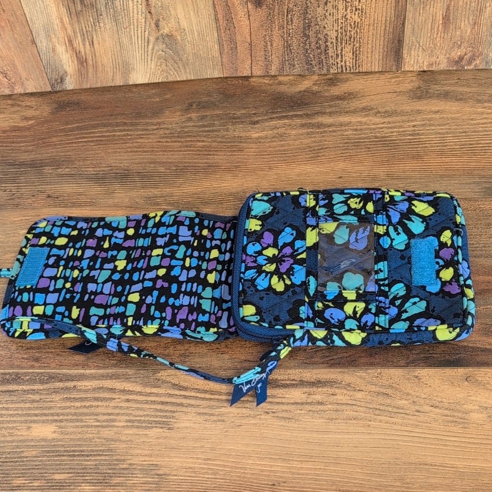 Vera Bradley Indigo Pop Hipster Quilted Crossbody Bag C289 - Picture 7 of 10